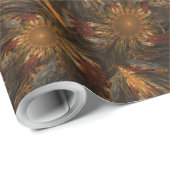 Sonnenblumenimpressionen Geschenkpapier (Rolleneckpunkt)