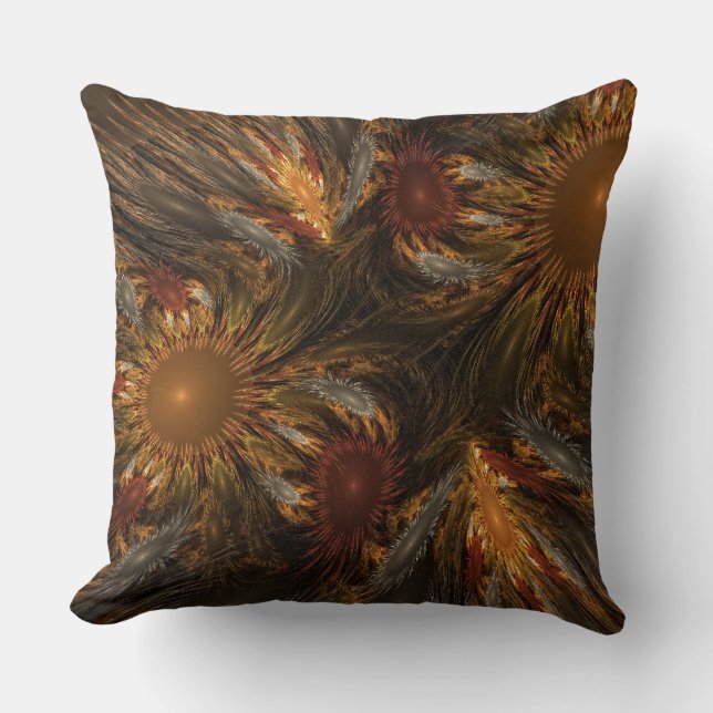 Sonnenblumenimpressionen Kissen (Vorderseite)