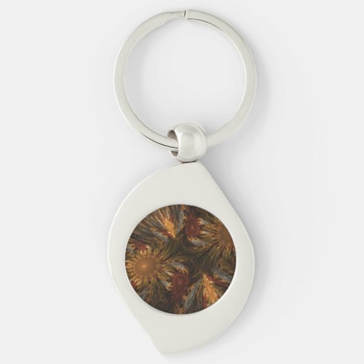 Sonnenblumenimpressionen Schlüsselanhänger (Vorderseite)