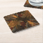 Sonnenblumenimpressionen Untersetzer (angewinkelt)