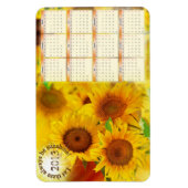 Sonnenblumenkalender 2013 magnet (Vertikal)