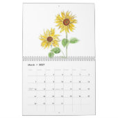 Sonnenblumenkalender 2024 kalender (Mär 2027)