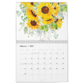 Sonnenblumenkalender 2024 kalender (Feb 2027)
