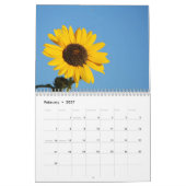 Sonnenblumenkalender Kalender (Feb 2027)