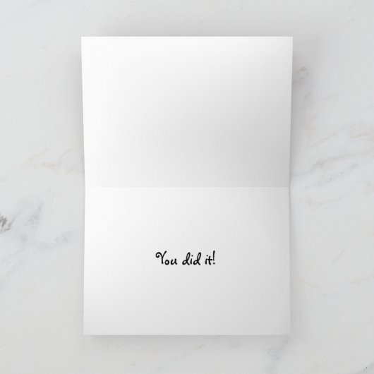 Sonnenblumenkantengratulation Karte (Innenseite)