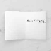 Sonnenblumenkarte Karte (Innenseite)