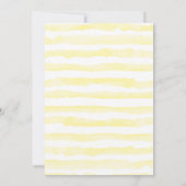 Sonnenblumenkarte Save the Date (Rückseite)