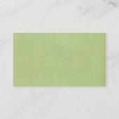 Sonnenblumenkarte Visitenkarte (Rückseite)