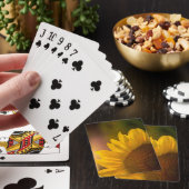 Sonnenblumenkarten Spielkarten (In Situ)