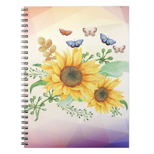 Sonnenblumenkernheber Notizblock (Vorderseite)