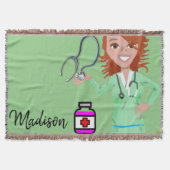 Sonnenblumenkernkeule Decke (Vorderseite)