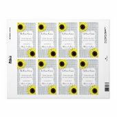 Sonnenblumenkernmarken Lassend Liebe wachsen (Vorne)