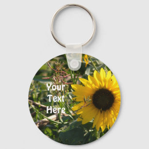 Sonnenblumenkeyring Schlüsselanhänger