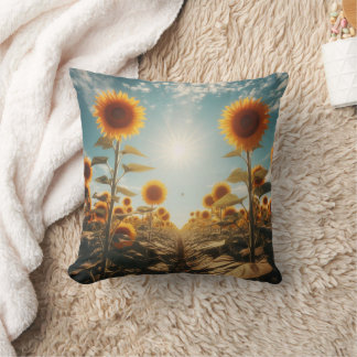 Sonnenblumenkissen Kissen