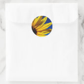Sonnenblumenkleber Runder Aufkleber (Tasche)
