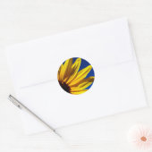 Sonnenblumenkleber Runder Aufkleber (Umschlag)