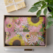Sonnenblumenknochen Butterfly Tissue Seidenpapier (Geschenk)