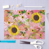 Sonnenblumenknochen Butterfly Tissue Seidenpapier (Handwerk)