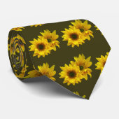 Sonnenblumenknochenarm Krawatte (Gerollt)