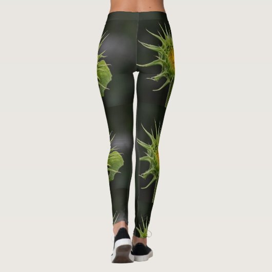 Sonnenblumenknod Leggings (Rückseite)
