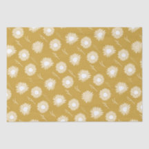 Sonnenblumenkopf-Blumenverpackungspapier