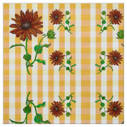 Sonnenblumenkreislauf Stoff