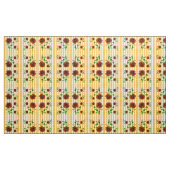 Sonnenblumenkreislauf Stoff (Yard (91,4 cm))