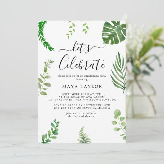 Sonnenblumenkruste Summer Party Einladung (Stehend Vorderseite)