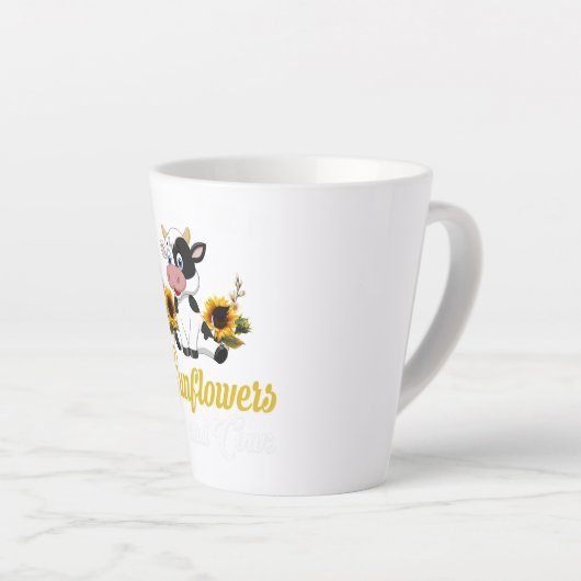 Sonnenblumenkuh Milchtasse (Rechte Ecke)