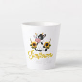 Sonnenblumenkuh Milchtasse (Vorderseite)
