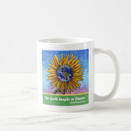Sonnenblumenkunst Kaffeetasse
