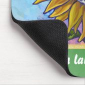 Sonnenblumenkunst Mousepad (Ecke)