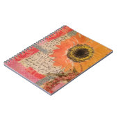 Sonnenblumenkunst Notizblock (Linke Seite)