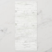 Sonnenblumenkürbis Rustikale Landfallfarm Menü Programm (Rückseite)