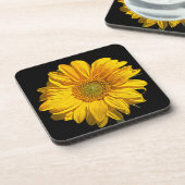 Sonnenblumenküste Getränkeuntersetzer (Linke Seite)