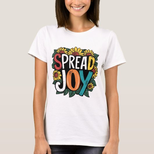 "Sonnenblumenlächeln" T-Shirt (Vorderseite)