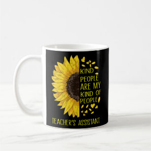 SonnenblumenlehrerInnen Kind Leute sind meine Ki Kaffeetasse