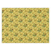 Sonnenblumenliebe Tischdecke (Vorderseite (Horizontal))