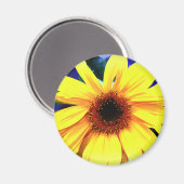 Sonnenblumenmagazin Magnet (Vorderseite/Rückseite)
