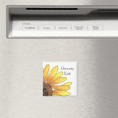 Sonnenblumenmagnet Magnet (In Situ (Geschirrspüler))