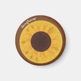 Sonnenblumenmagnet Magnet