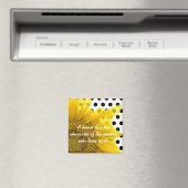 Sonnenblumenmagnet Magnet (In Situ (Geschirrspüler))