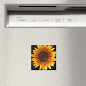 Sonnenblumenmagnet Magnet (In Situ (Geschirrspüler))
