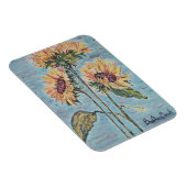 Sonnenblumenmagnet Magnet (Rechte Seite)