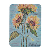Sonnenblumenmagnet