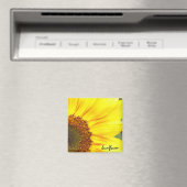 Sonnenblumenmagnet Magnet (In Situ (Geschirrspüler))