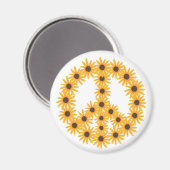 Sonnenblumenmagnete Magnet (Vorderseite/Rückseite)