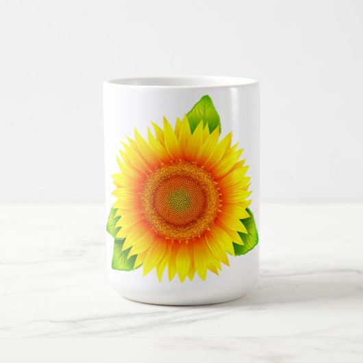 Sonnenblumenmarke Kaffeetasse (Mittel)