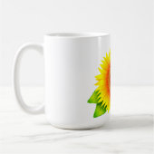Sonnenblumenmarke Kaffeetasse (Links)