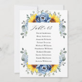 Sonnenblumenmatte Einladung (Vorderseite)